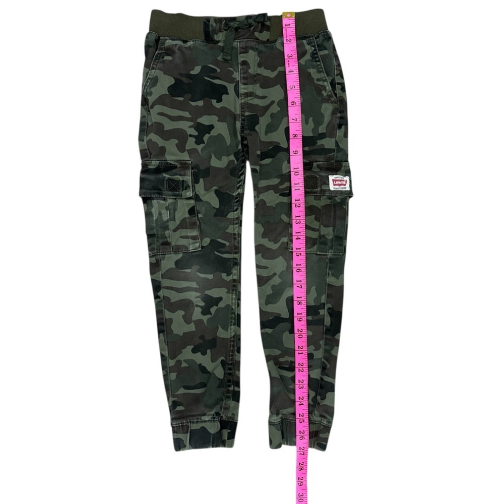 (B) Levi’s Camo Jogger Pants (Boys) - Picture 4 of 8